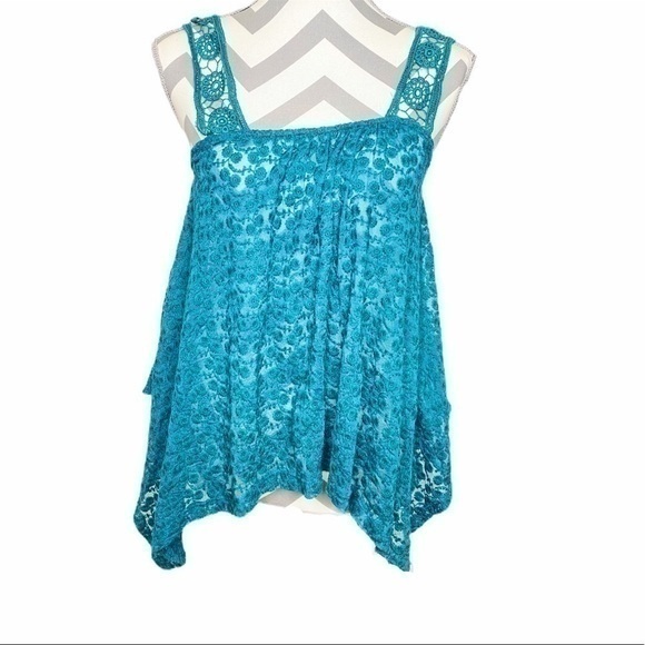 Staring at Stars Urban Outfitters Lace Blouse - Picture 1 of 2